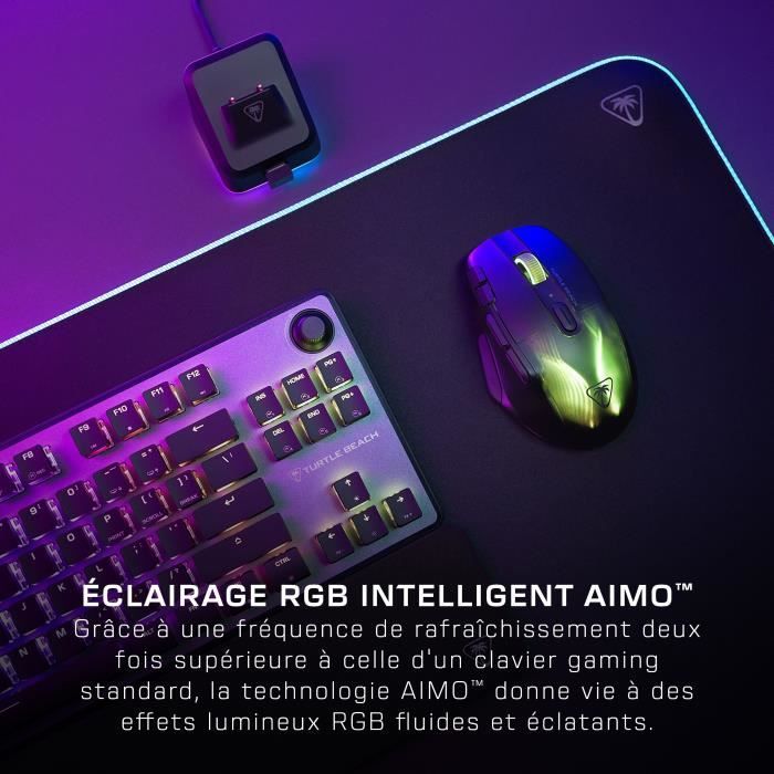 Magnetic Mechanical RGB Gaming Keyboard - TURTLE BEACH - Vulcan II TKL Pro - Black