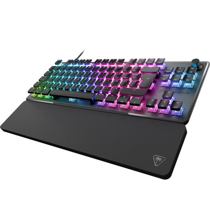 Magnetic Mechanical RGB Gaming Keyboard - TURTLE BEACH - Vulcan II TKL Pro - Black