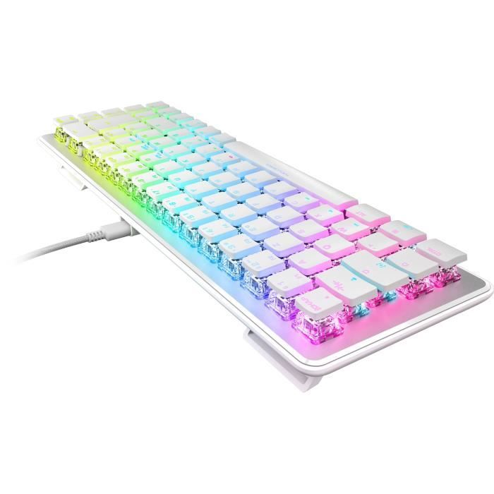 Turtle Beach Vulcan II Mini Wireless Optical Mechanical Gaming Keyboard - White