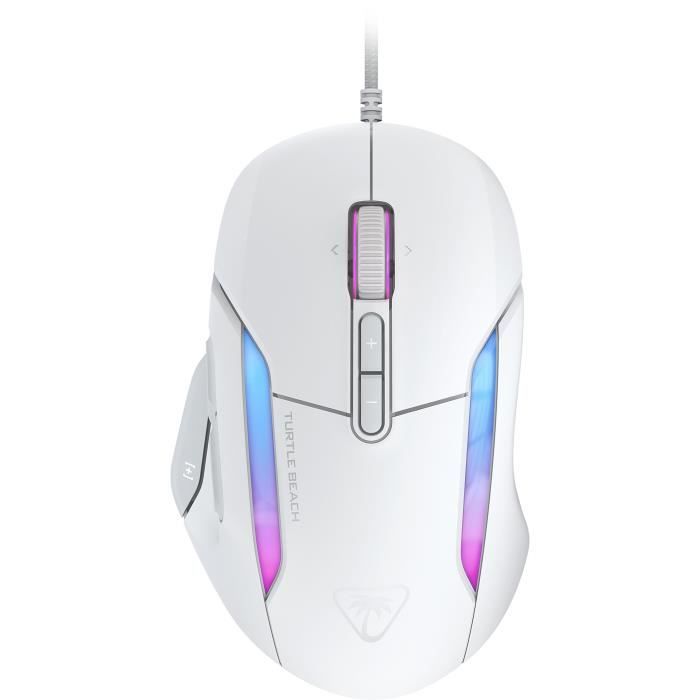 Turtle Beach Kone II Wireless Gaming Mouse - Ultra-Lightweight - White, 26,000 DPI, 23 Customizable Functions