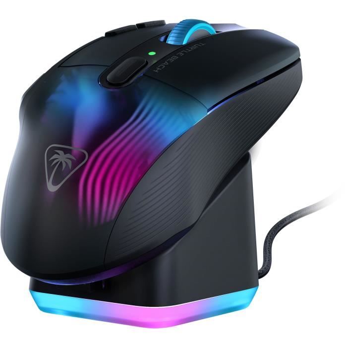 Wireless Gaming Mouse - TURTLE BEACH - Kone XP Air - With Charging Station - Black