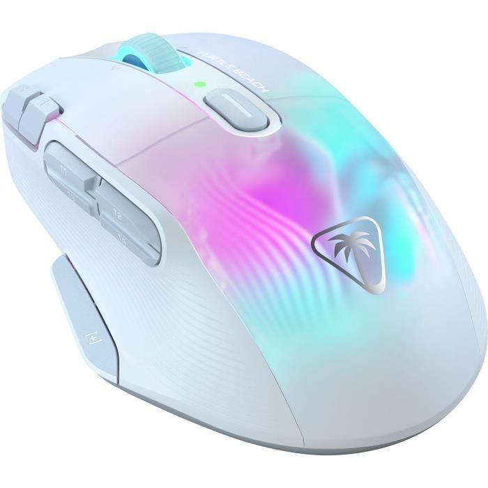 Wireless Gaming Mouse - TURTLE BEACH - Kone XP Air - With Charging Station - White