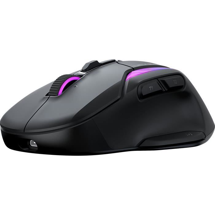 Turtle Beach Kone II Air Wireless Gaming Mouse - Ergonomic - Black, Bluetooth, 26,000 DPI, 4D Scroll Wheel