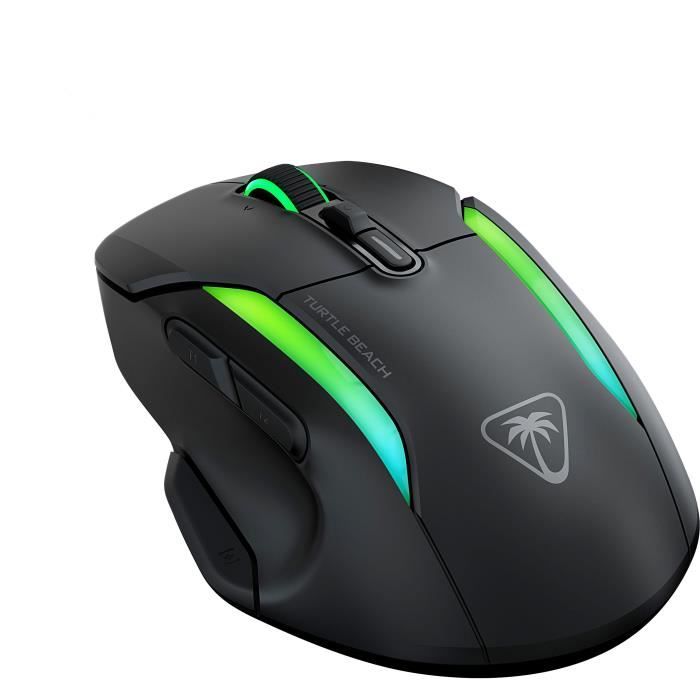 Turtle Beach Kone II Air Wireless Gaming Mouse - Ergonomic - Black, Bluetooth, 26,000 DPI, 4D Scroll Wheel