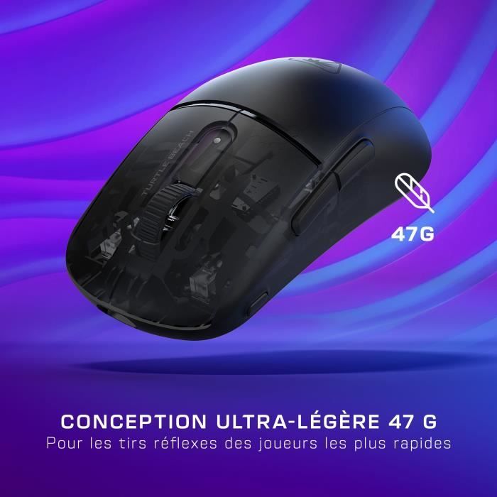 Wireless Gaming Mouse - TURTLE BEACH - Burst II Air - Black