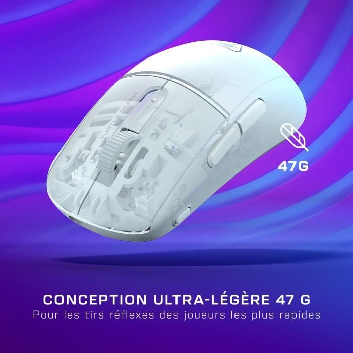 Wireless Gaming Mouse - TURTLE BEACH - Burst II Air - White