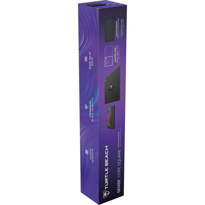 Turtle Beach SenseCore Square Gaming Mouse Pad - Micro-woven Surface, Balanced, Comfortable