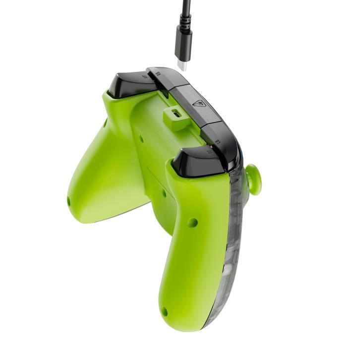 Gamepad - Xbox Series X|S, Xbox One and PC - Rematch Core - RGB - Wired - Black/Yellow Camouflage - TURTLE BEACH