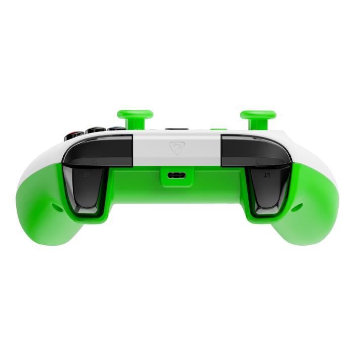 Gamepad - Xbox Series X|S, Xbox One and PC - Rematch Core - RGB - Wired - White / Green - TURTLE BEACH