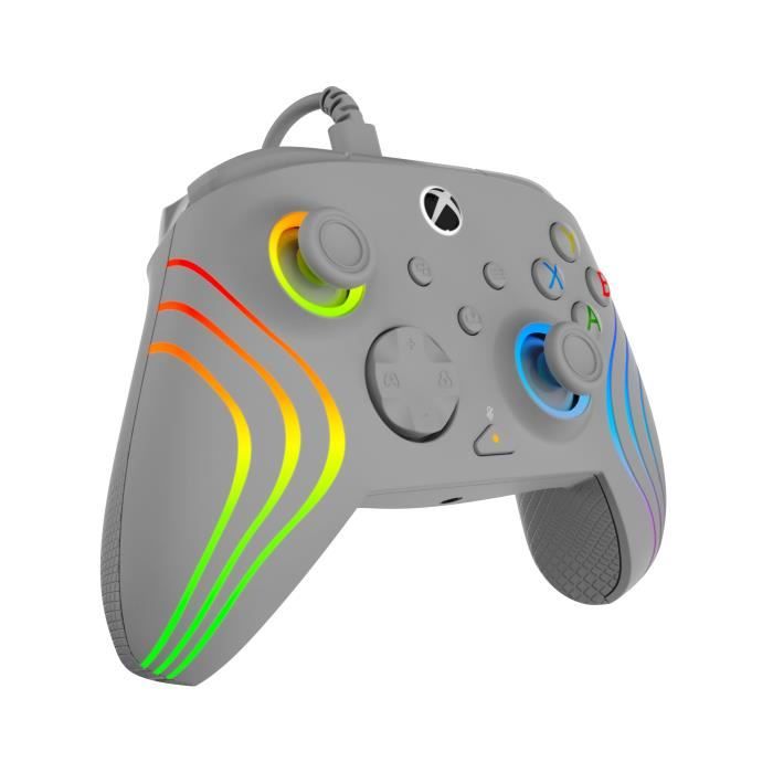 TURTLE BEACH Gamepad - Xbox Series X|S, Xbox One and PC - Afterglow Wave - RGB Wired Gray