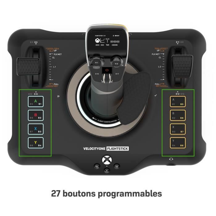 Gaming joystick - TURTLE BEACH - VelocityOne - Flightstick - Black