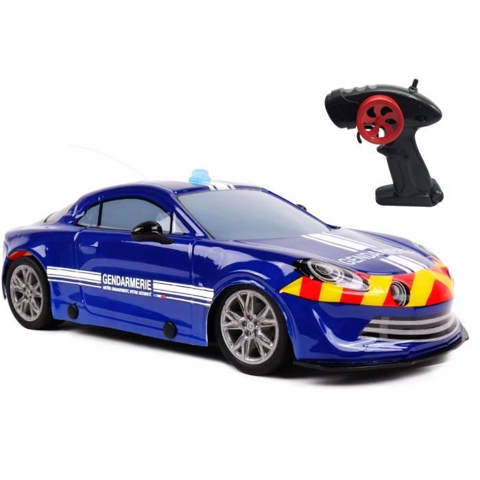 Remote-controlled car - TURBO CHALLENGE - Alpine A110 Gendarmerie - From 8 years old