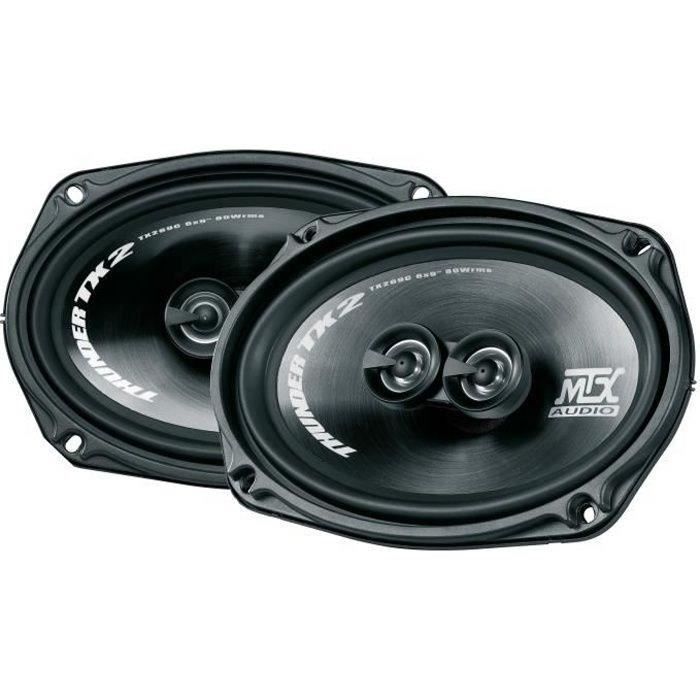 MTX 3-Way Coaxial Speaker TX269C 6 x 9 '80W RMS 320W Peak 4O