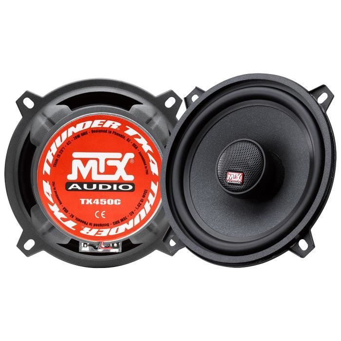 MTX TX450C 2-Way Coaxial Speakers - 13cm - 70W