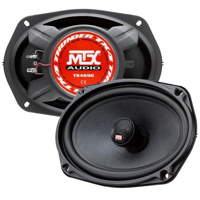 MTX TX469C 2-Way Coaxial Speakers - 6x9 - 100W