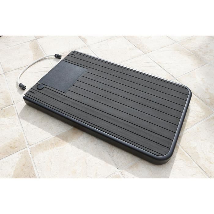 UBBINK Solar Shower Holder - 20 Liter Water Reserve - Anthracite