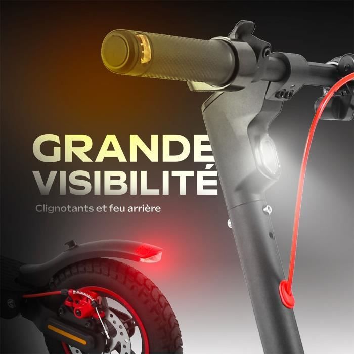 Foldable electric scooter - URBANGLIDE - 100 MAX - 350W - 10 wheels - Adult - Black