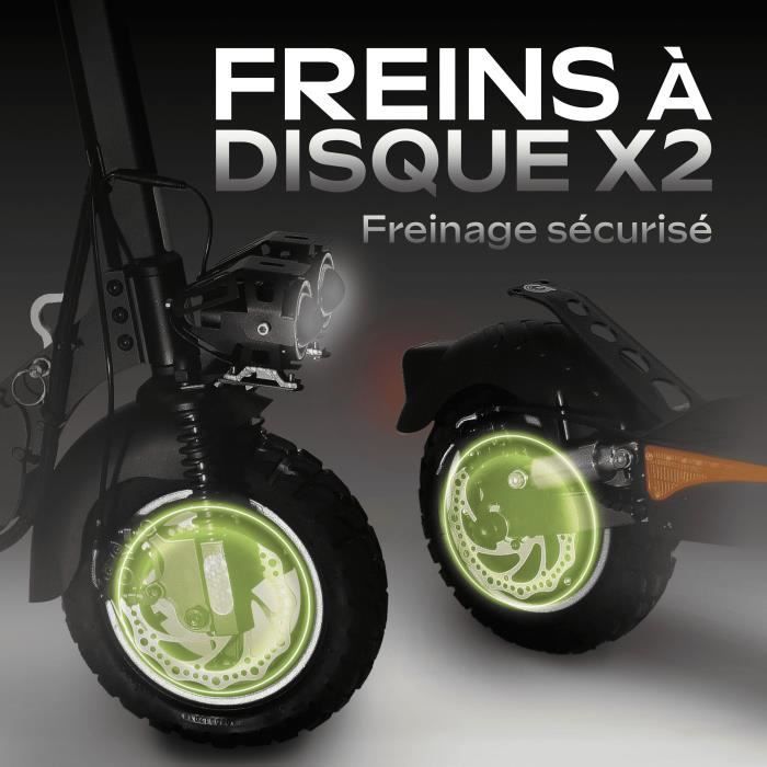 All-terrain electric scooter - URBANGLIDE - ECROSS PRO 2 - 10 - 48V - 800 W - 13Ah - Range 50KM