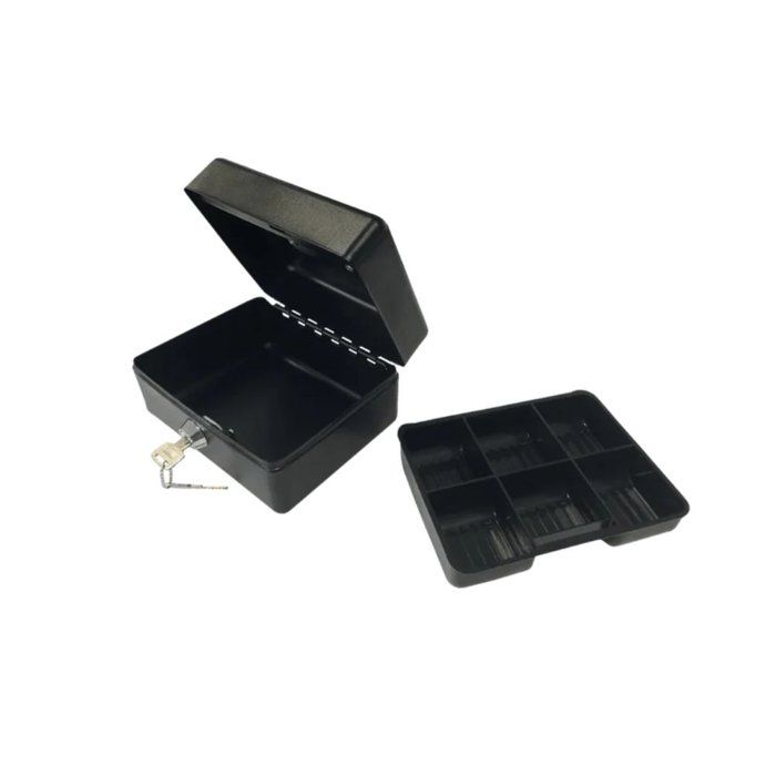 YALE Cash box - Coin acceptor - 20 x 16 x 9 cm - Black