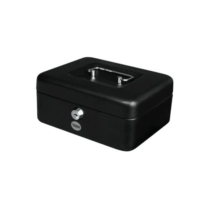 YALE Cash box - Coin acceptor - 20 x 16 x 9 cm - Black