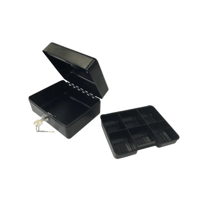 YALE Cash box - Coin acceptor - 15 x 12 x 8 cm - Black