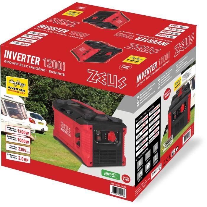 ZEUZ inverter generator - 1200 W