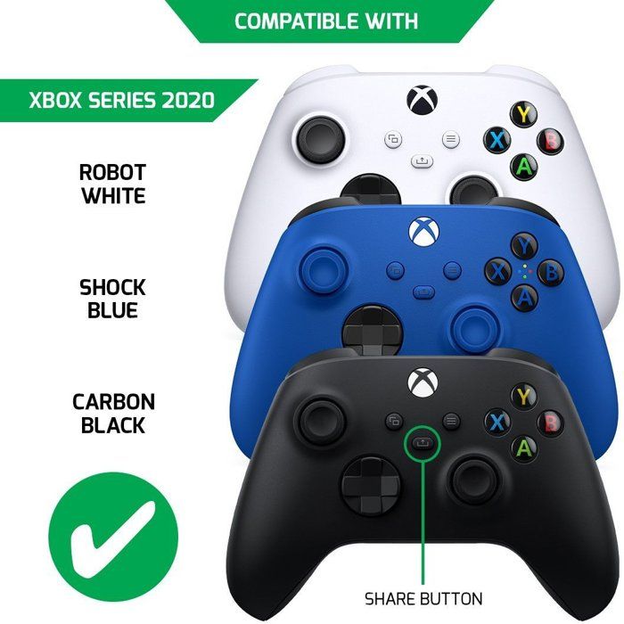 Venom Pack of Two Rechargeable Batteries for Xbox Series X Controller - S - Black