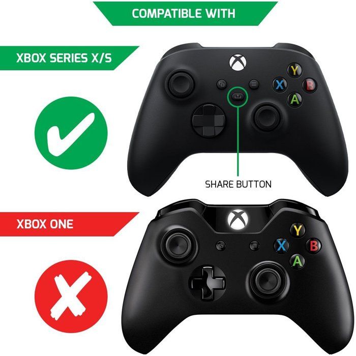 Venom Pack of Two Rechargeable Batteries for Xbox Series X Controller - S - Black