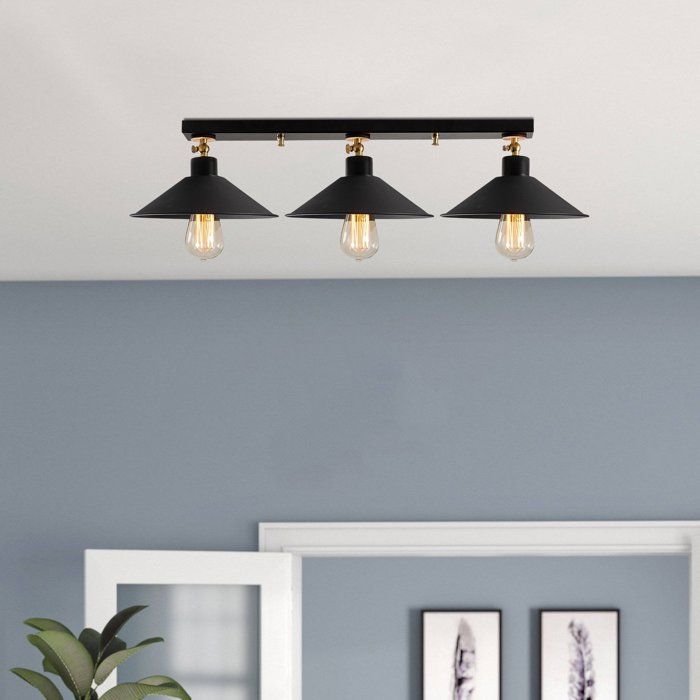 Suspension lustre moderne D BY M.RED Black - Métal - Design contemporain - Elégant
