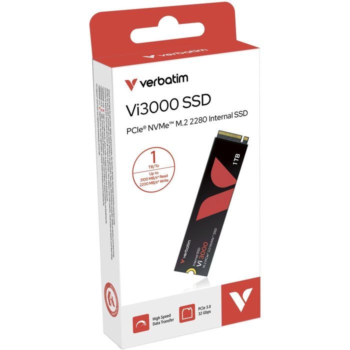 Internal SSD - VERBATIM - Vi3000 - 1 TB - NVMe