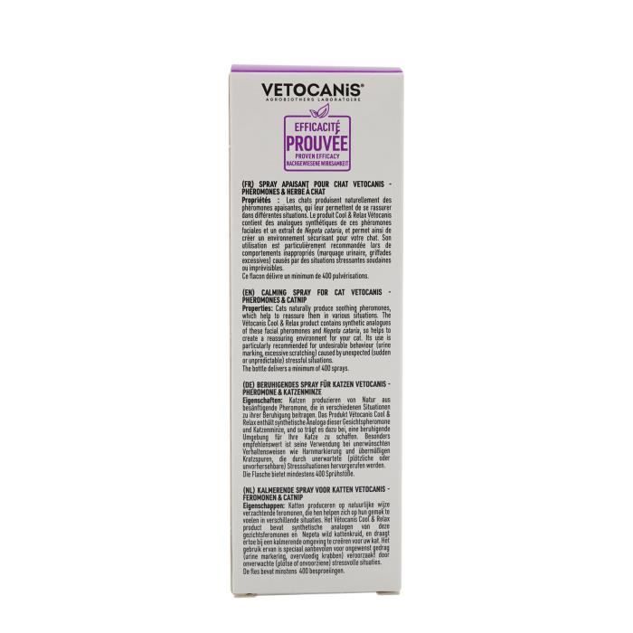 VETOCANIS Soothing anti-stress spray - For cats