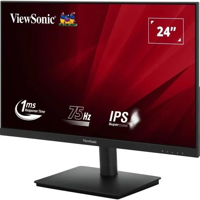 PC screen - VIEWSONIC - VA240-H-2 - 24 FHD - IPS panel - 1 ms - 75 Hz - HDMI / VGA