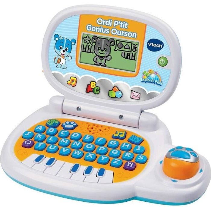 VTECH - Ordi P'tit Genius Blue Bear - Computer Educational Child