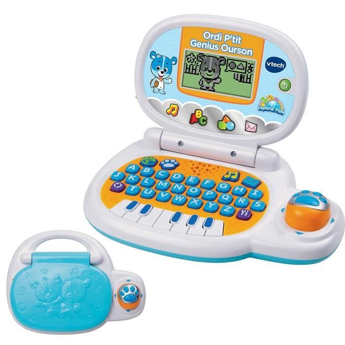 VTECH - Ordi P'tit Genius Blue Bear - Computer Educational Child