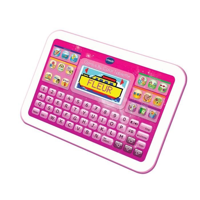 VTECH - Genius XL Color - Kids Educational Tablet - Pink