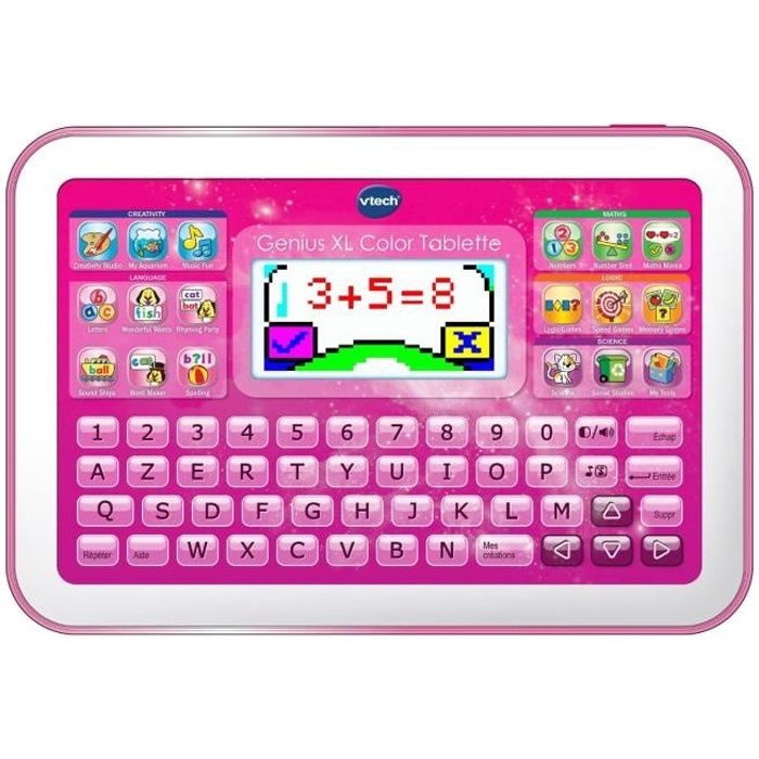 VTECH - Genius XL Color - Kids Educational Tablet - Pink