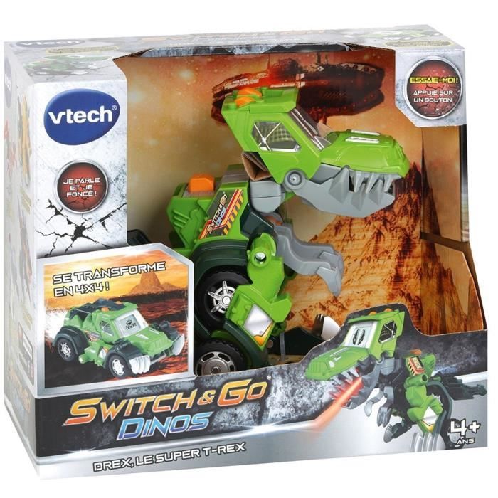 Switch & Go  Dinos - Drex Super T-Rex (Jeep)