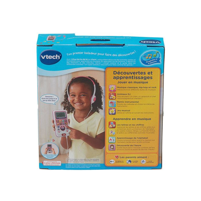 Vtech - V.Pod Kid Do, D, Mi pink - 3 - 6 years