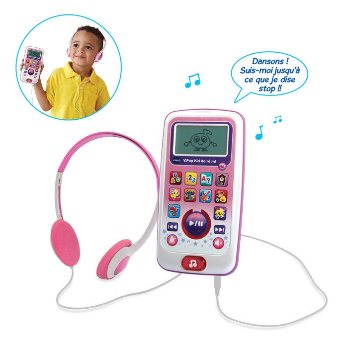 Vtech - V.Pod Kid Do, D, Mi pink - 3 - 6 years