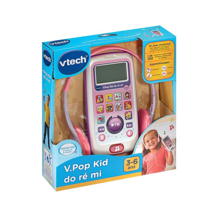 Vtech - V.Pod Kid Do, D, Mi pink - 3 - 6 years