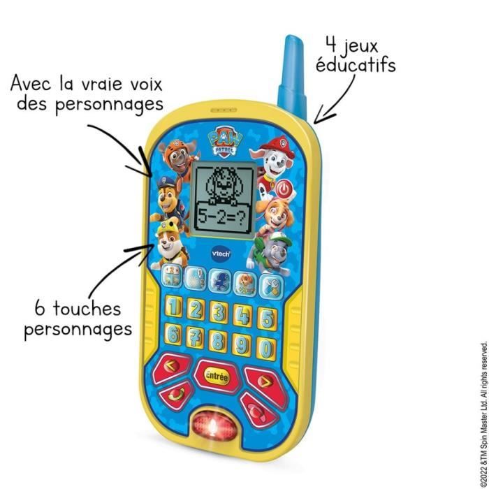 VTECH - PAW PATROL - The Educational Smartphone - Blue