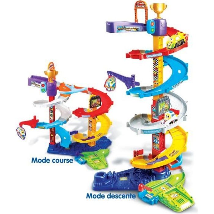 Vtech - Tut Tut Bolides - 2 in 1 spiral mega circuit (+ titouan, crazy about the wheel)