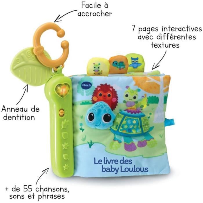 Vtech Baby - Toudoux interactive book of Loulous - 6 - 36 months