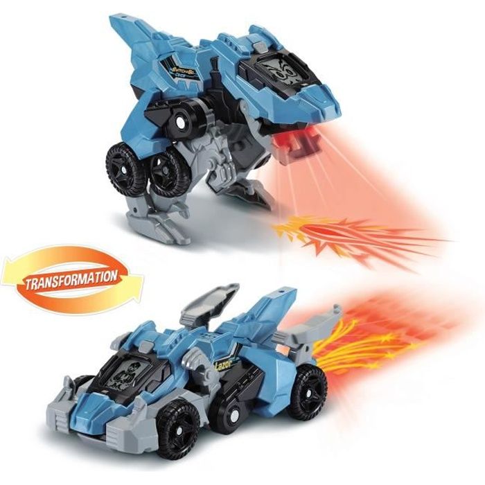 VTECH Switch & Go Dinos Fire - Lazor, The Super Velociraptor