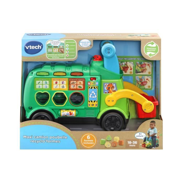 VTECH BABY Maxi Recyclo'Formes Garbage Truck