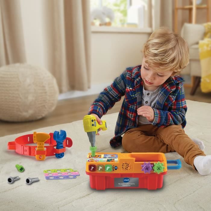 VTECH - 1,2,3 Imitate Me - My Great Interactive Toolbox - Children's Imitation Toy