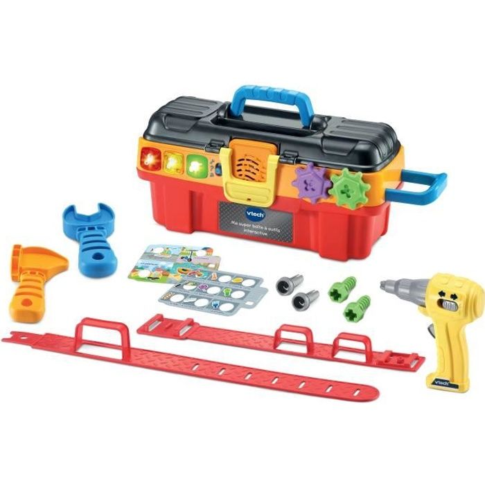 VTECH - 1,2,3 Imitate Me - My Great Interactive Toolbox - Children's Imitation Toy