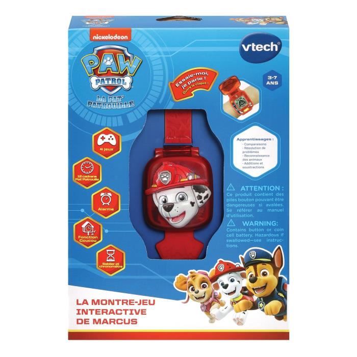 VTECH - PAW PATROL - Marcus' Interactive Game Watch