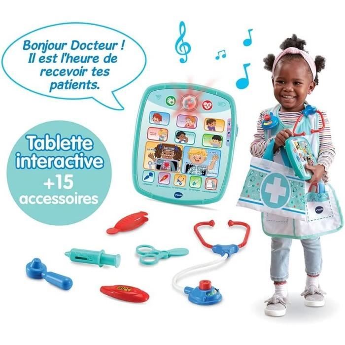 VTECH - 1,2,3 Imitate Me - Electronic Doctor Apprentice Kit - Kids Pretend Toy