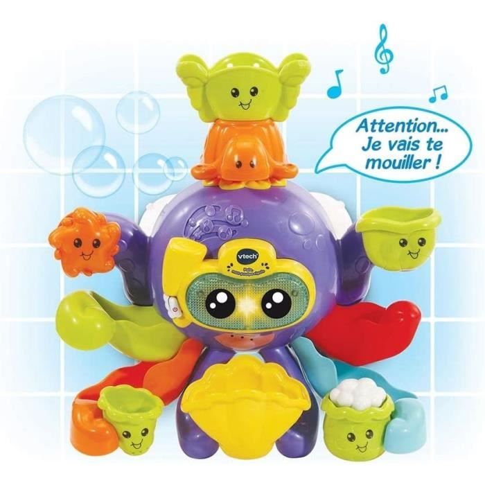 VTECH BABY - Bath Toy - Polo, My Funny Octopus